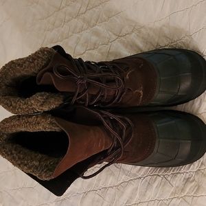 Totes - Mens Lace Up Winter Snow Boot